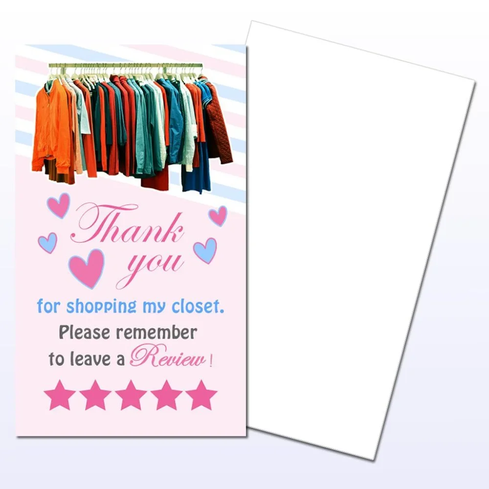 100 Assorted Thak you Cards